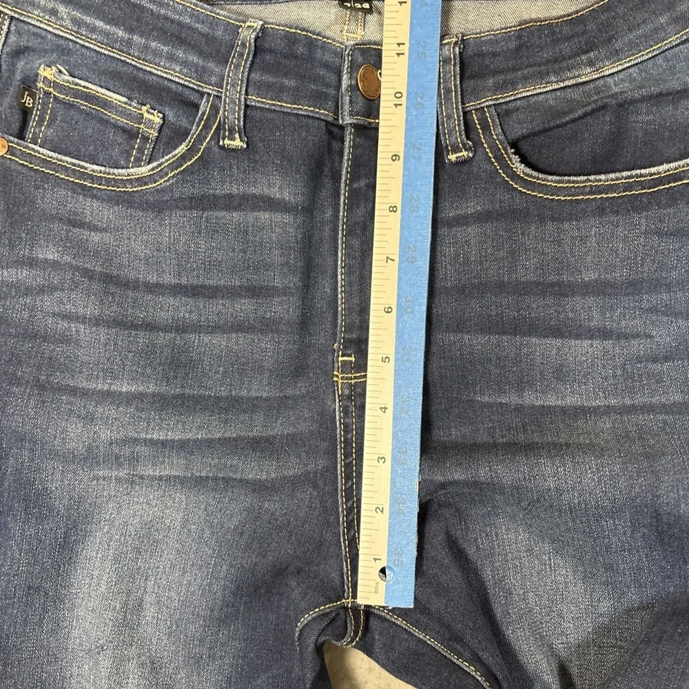 Judy Blue Los Angeles High Rise Dark Wash Flare Jeans Size 7/28